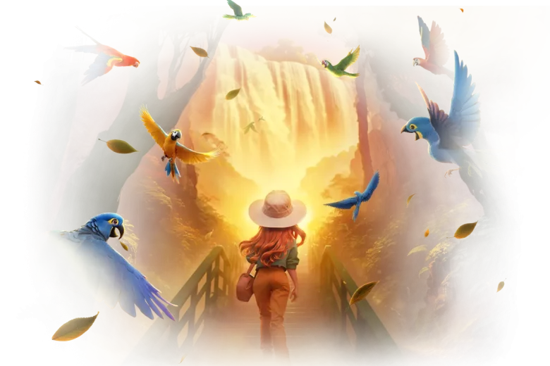 Wings of Iguazu: Legenda Burung Biru, Keheningan Alam, dan Keberuntungan yang Jarang Muncul